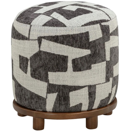 Angela Jacquard Ottoman Ottomans + Stools TOV-OC54615