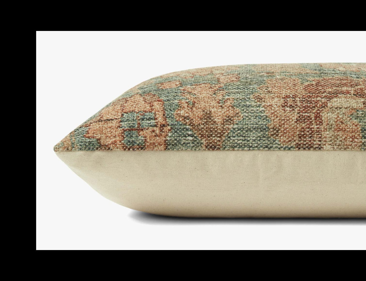 Clay Teal/Terracotta Pillow Throw Pillows PSETPAR0002TETCPIL5 885369669682