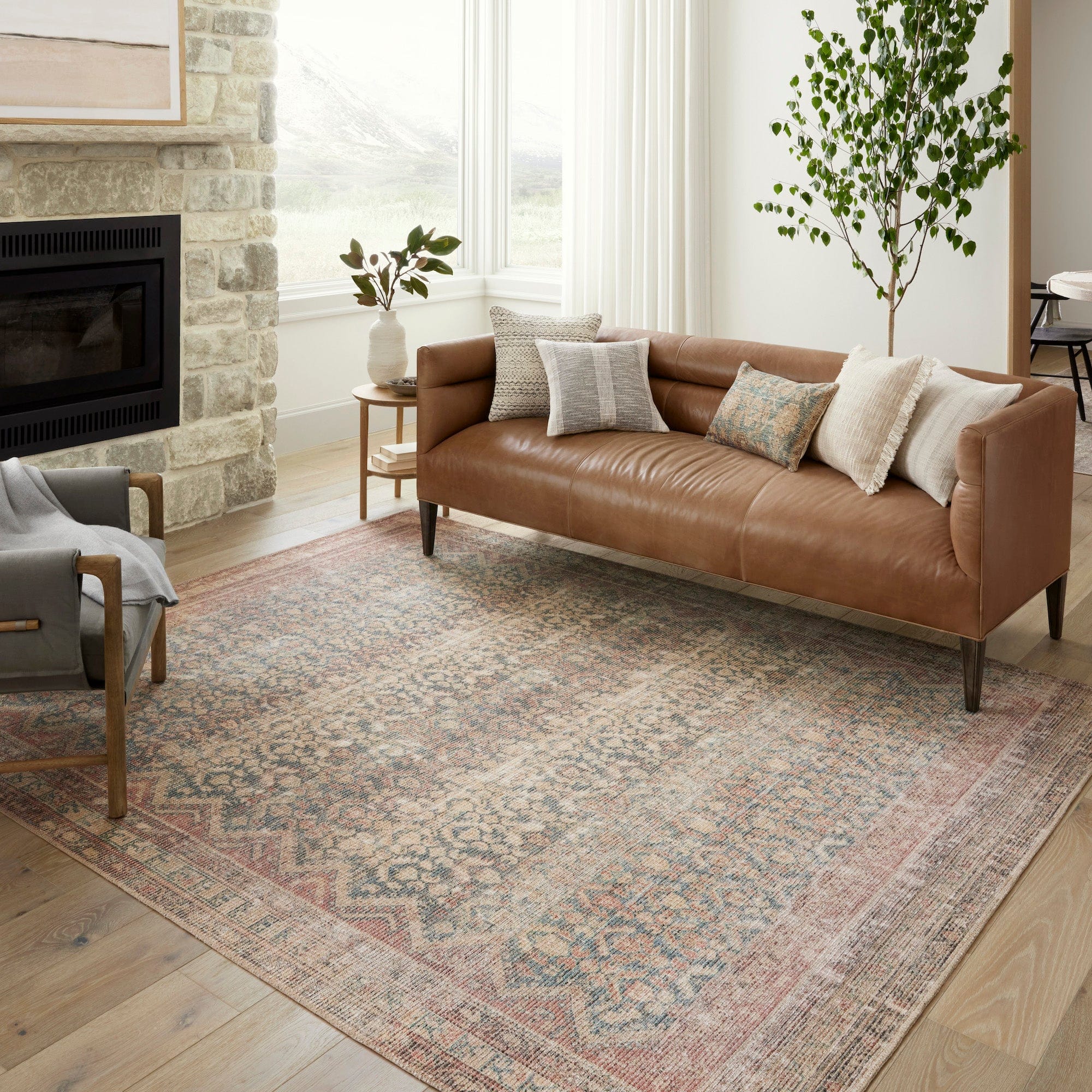 Aubrey Rug – Meadow Blu