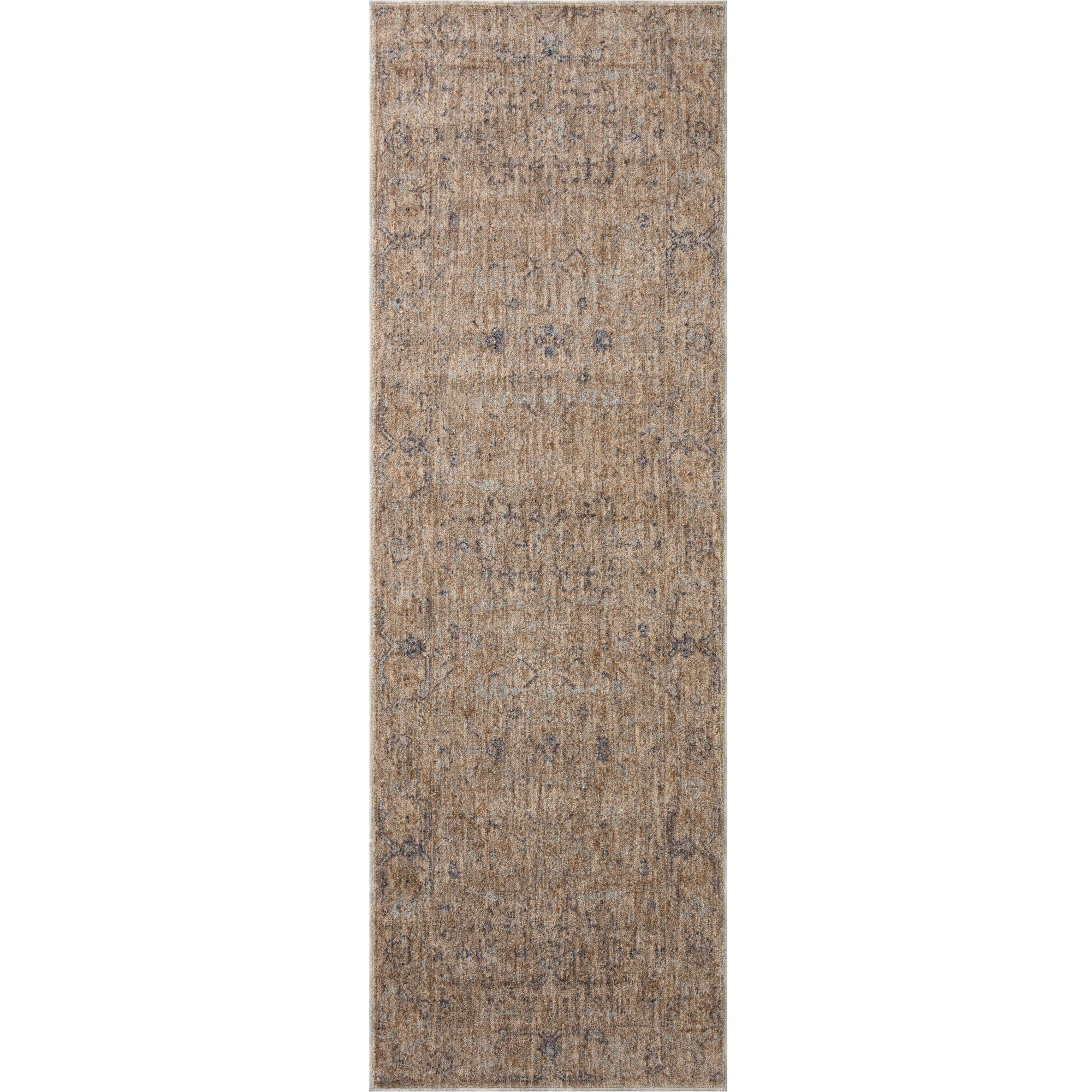 Angela Rose Blake 6'7 x 9'10 Ocean and Mocha Area Rug