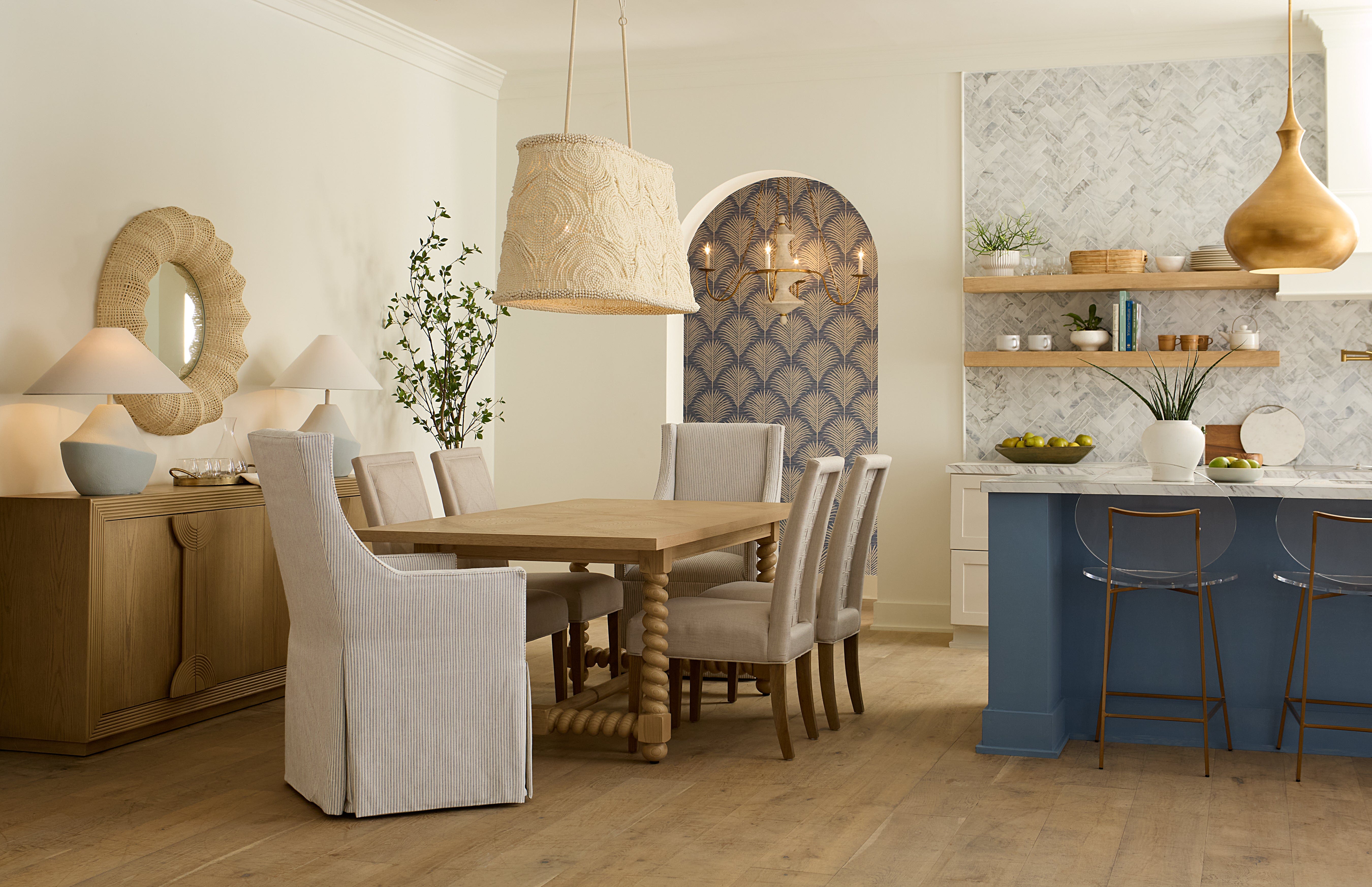 Angelina Linear Chandelier – Meadow Blu