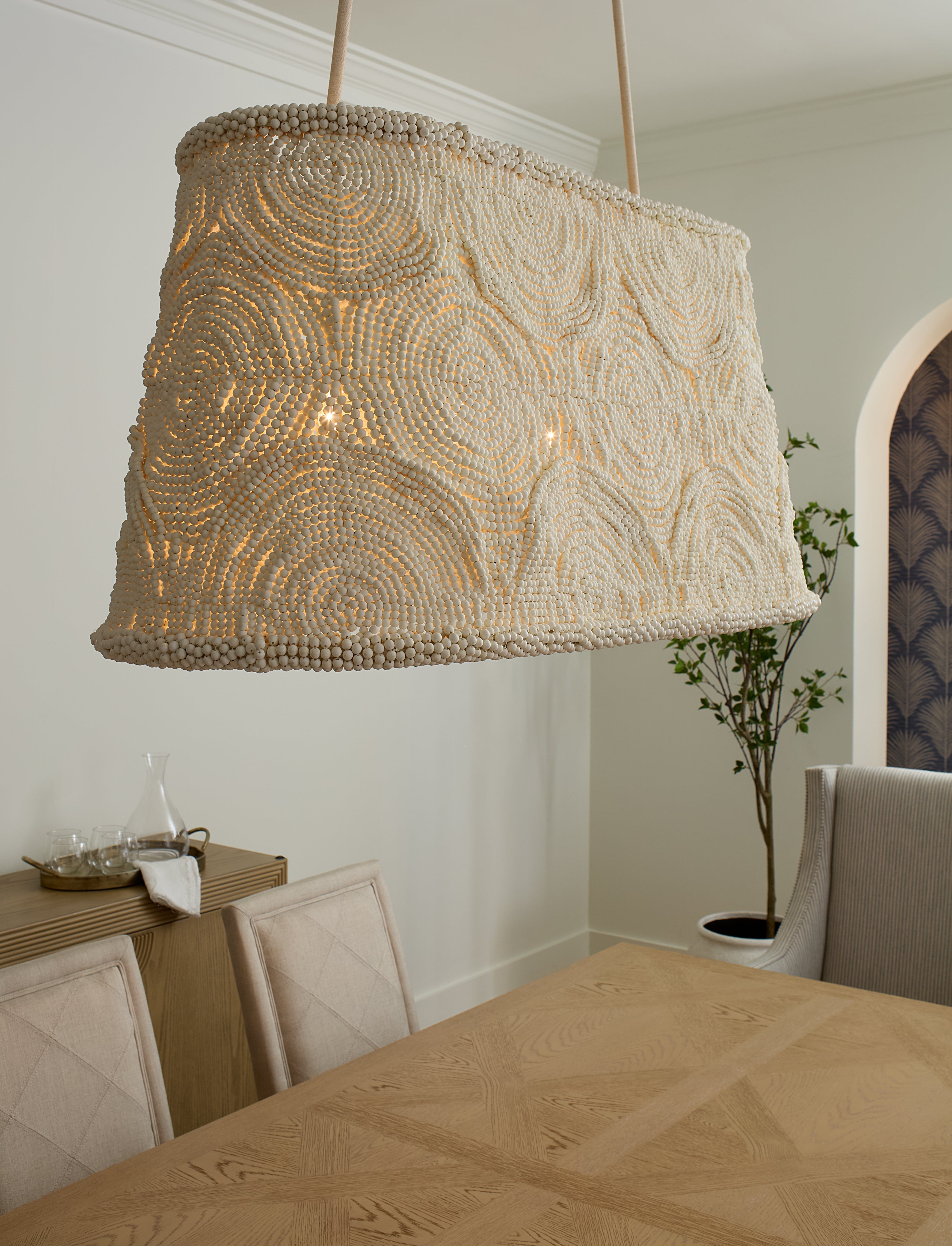 Angelina Linear Chandelier – Meadow Blu