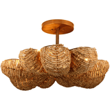 Anguilla Semi-Flush Mount Flush Mount