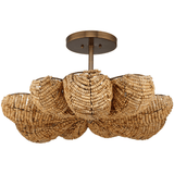 Anguilla Semi-Flush Mount Flush Mount