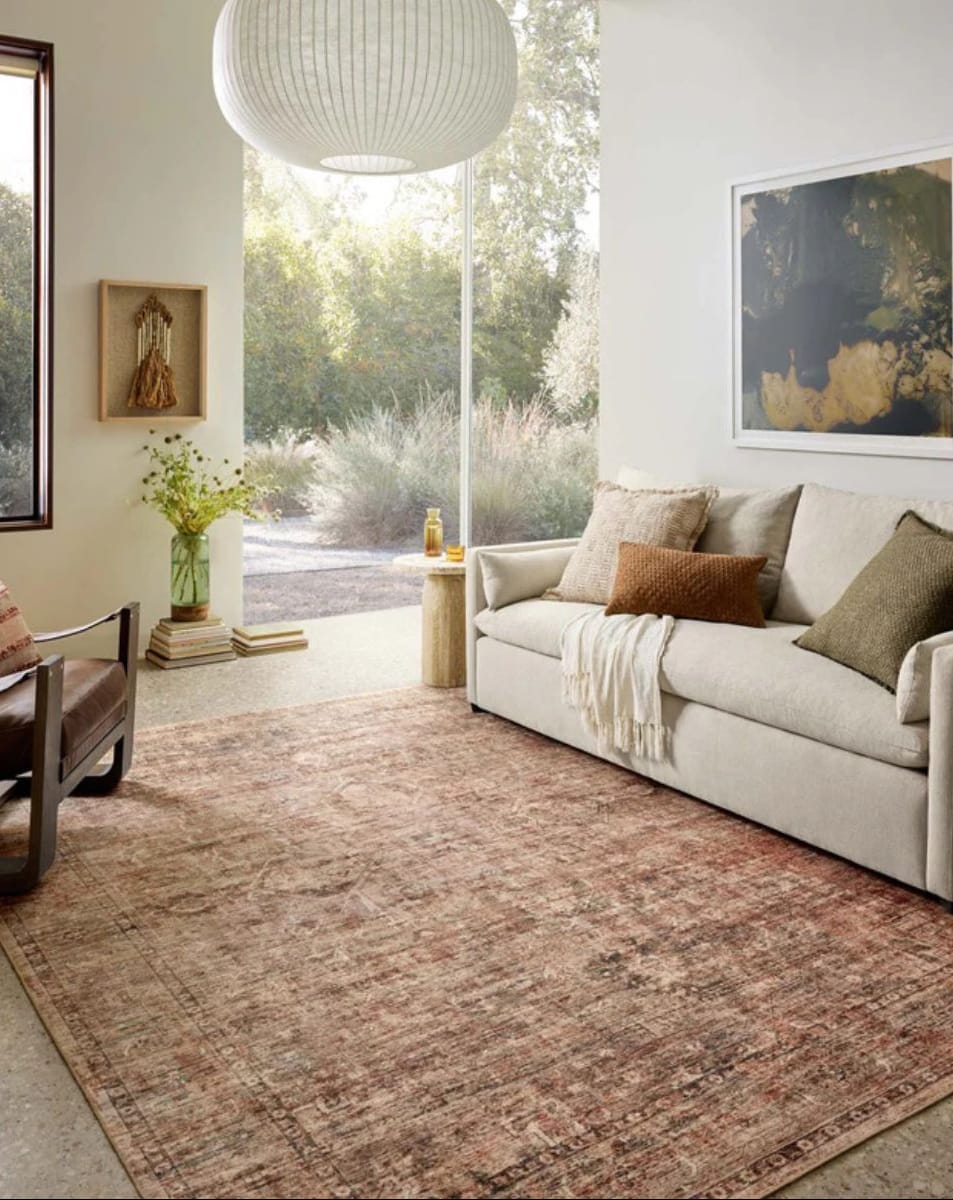 Anniston Clay/Charcoal Rug Area Rugs