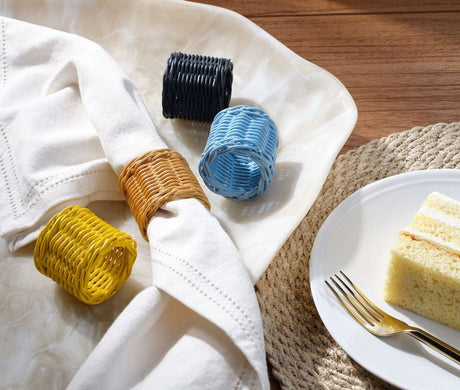 Annmarie Pine Green Napkin Ring (Set of 4) Kitchen Accessory