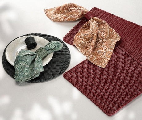 Annmarie Pine Green Napkin Ring (Set of 4) Kitchen Accessory BP006074 08415971058523