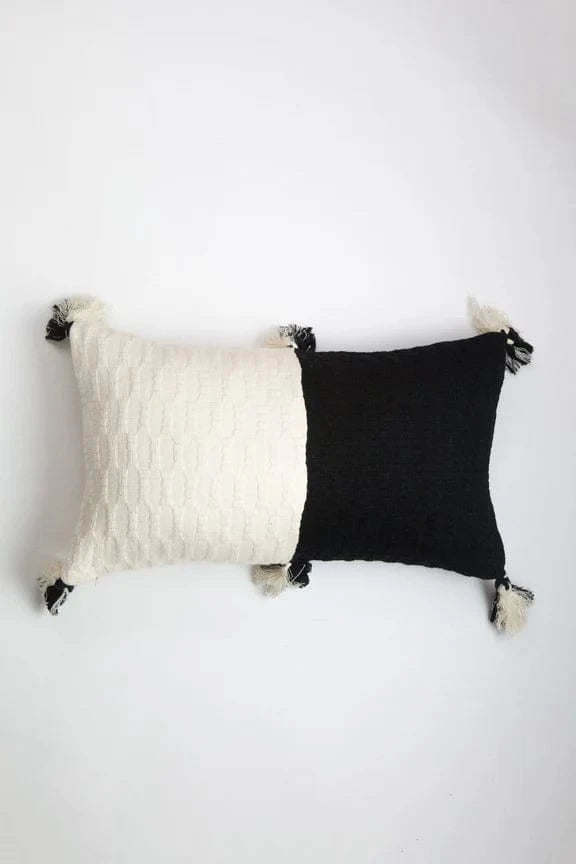 Antigua Pillow Black & White Pillow & Decor archive-R1220052-baby-pink-umber-colorblock