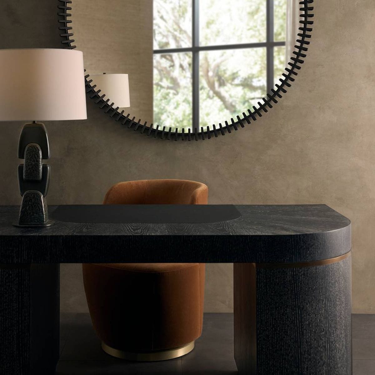 Antoine Mirror Round + Oval Mirrors WMI121