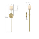 Aragon Alabaster Sconce Sconces