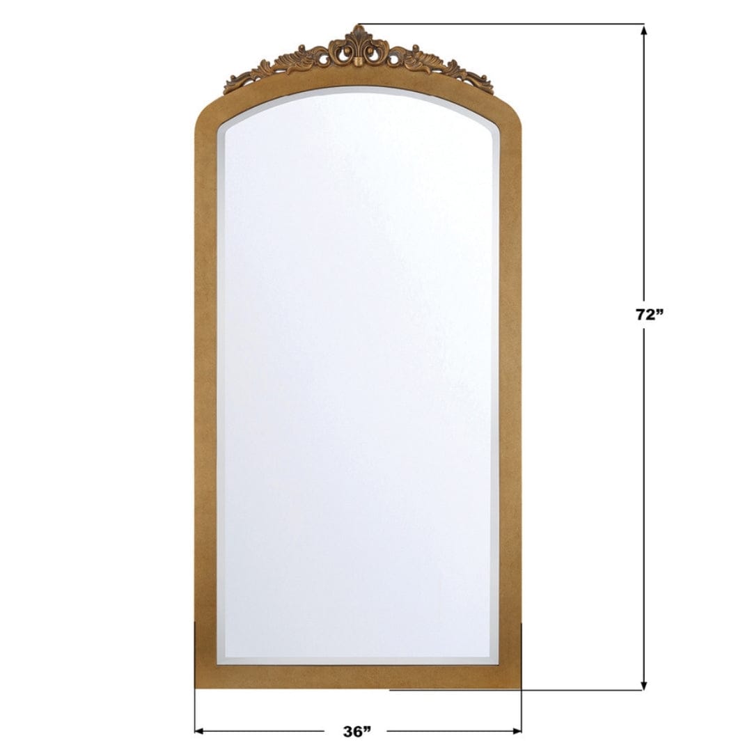Arden Mirror Rectangular Floor Mirror ARN-M700-BB 633779101779