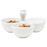 Ariana White Snack Bowl Serveware BP006151 08415971058608