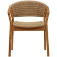 Arrow Outdoor Dining Chair Outdoor Dining Chairs + Benches DOV10013-NATL