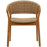 Arrow Outdoor Dining Chair Outdoor Dining Chairs + Benches DOV10013-NATL