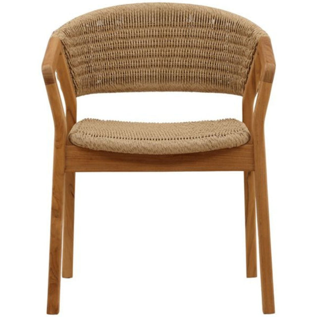 Arrow Outdoor Dining Chair Outdoor Dining Chairs + Benches DOV10013-NATL