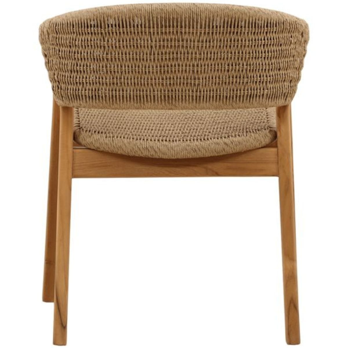 Arrow Outdoor Dining Chair Outdoor Dining Chairs + Benches DOV10013-NATL