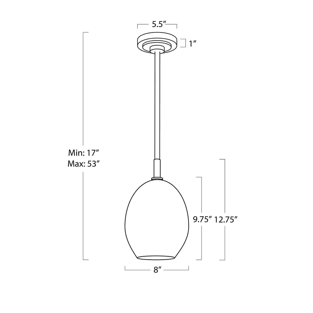 Artemis Single Pendant Pendants