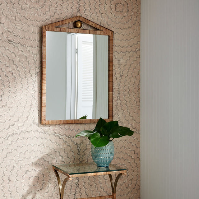 Arteriors Caribe Mirror Rectangular Rattan Mirror arteriors-DC2023