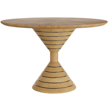 Arteriors Wilken Entry Table Wooden Round Entry Table arteriors-FDS03
