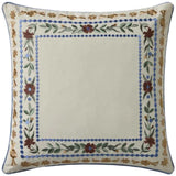 Aster Border Pillow Throw Pillows PSETPRP0082IVMLPIL3 885369943362