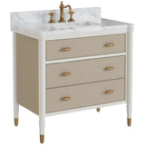 Aster Vanity with Rectangular Undermount Sink Bath Vanity 3800-0018