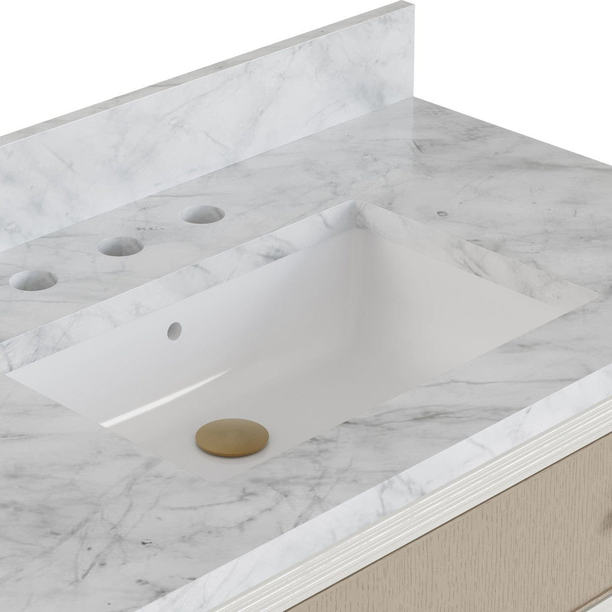 Aster Vanity with Rectangular Undermount Sink Bath Vanity 3800-0018