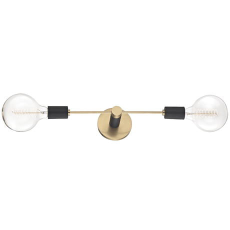 Astrid Wall Sconce Sconces H178102-AGB/BK 806134833688