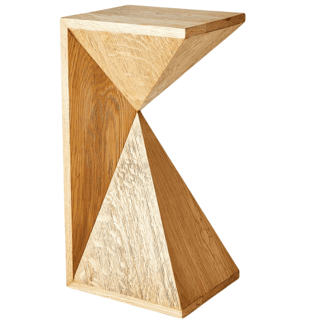 Asymmetrical Angle Side Table Accent Table 9.94101