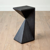 Asymmetrical Angle Side Table Accent Table 9.94104