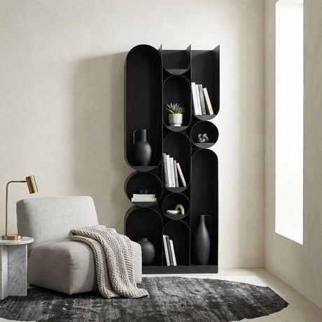 Atomic Bookcase Bookcases, Tall Cabinets + Shelving GBCS250MTB 00842449134362