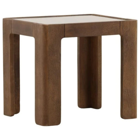Auberlin Side Table Side Tables DOV90029-BRWN