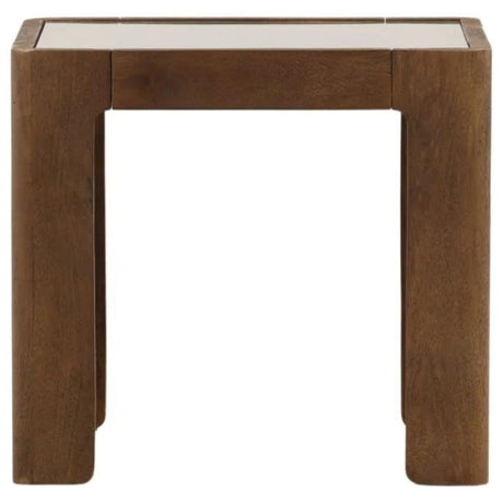 Auberlin Side Table Side Tables DOV90029-BRWN