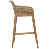 Audra Outdoor Barstool Outdoor Bar + Counter Stools RIV10014-NAT