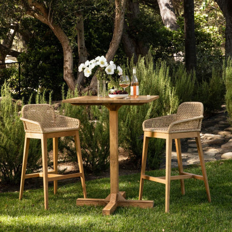 Audra Outdoor Barstool Outdoor Bar + Counter Stools RIV10014-NAT