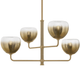 August Chandelier Chandelier F3734-PBR