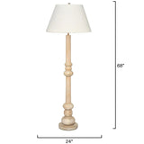 Augustine Floor Lamp Floor Lamps 1AUGU-FLWW 688933041934