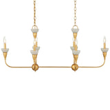 Aurelia Frost Rectangular Chandelier Chandeliers 9000-1329