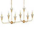 Aurelia Frost Rectangular Chandelier Chandeliers 9000-1329