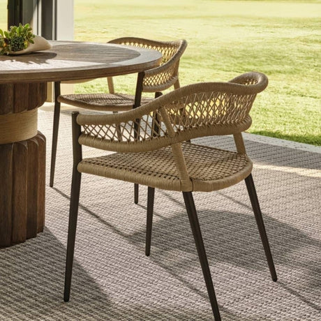 Aurelie Woven Outdoor Dining Chair FRS33