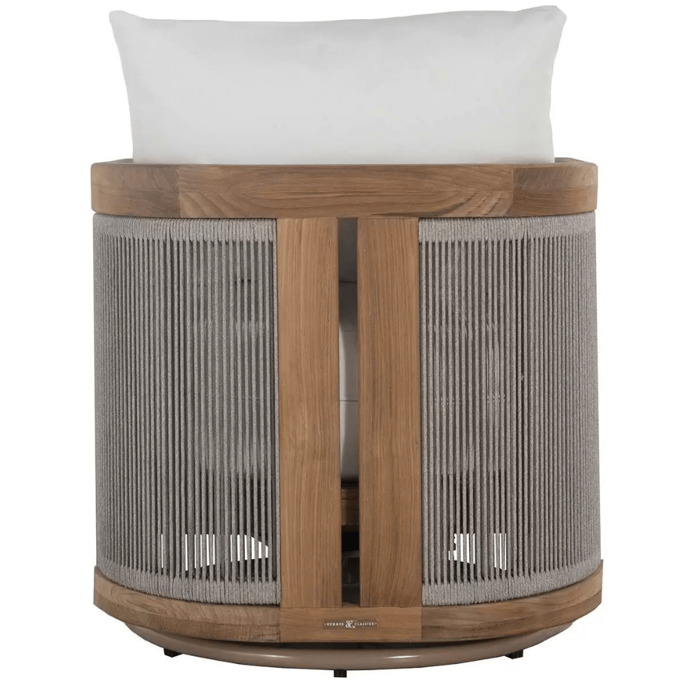 Avalon Teak Swivel Lounge- No Price Outdoor Lounge Furniture 1508