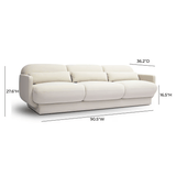 Azalea Velvet Sofa Sofa