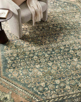 Banks Denim/Clay Rug Area Rugs