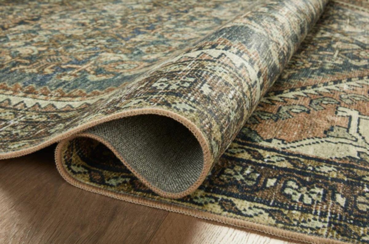 Banks Denim/Clay Rug Area Rugs