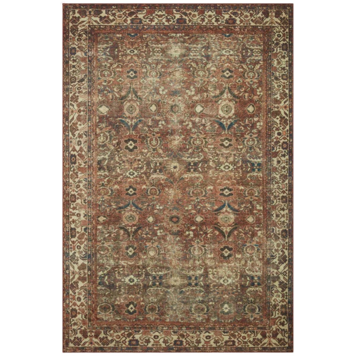 Banks MH Brick/Ivory Rug Area Rugs BANKBAN-04BKIV2339 885369693922