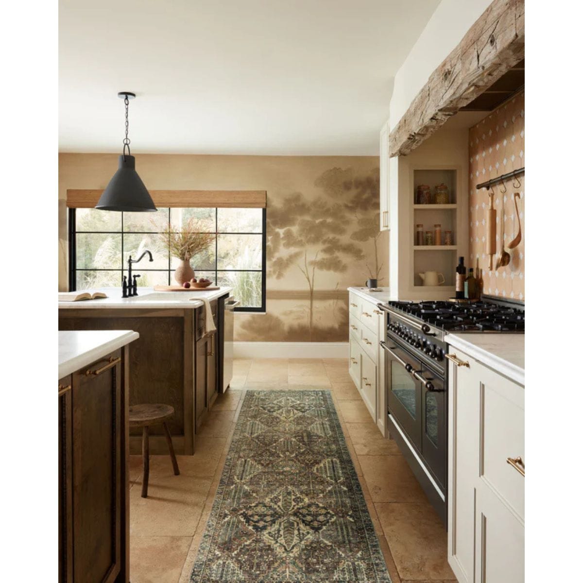 Banks MH Spice/Blue Rug Area Rugs