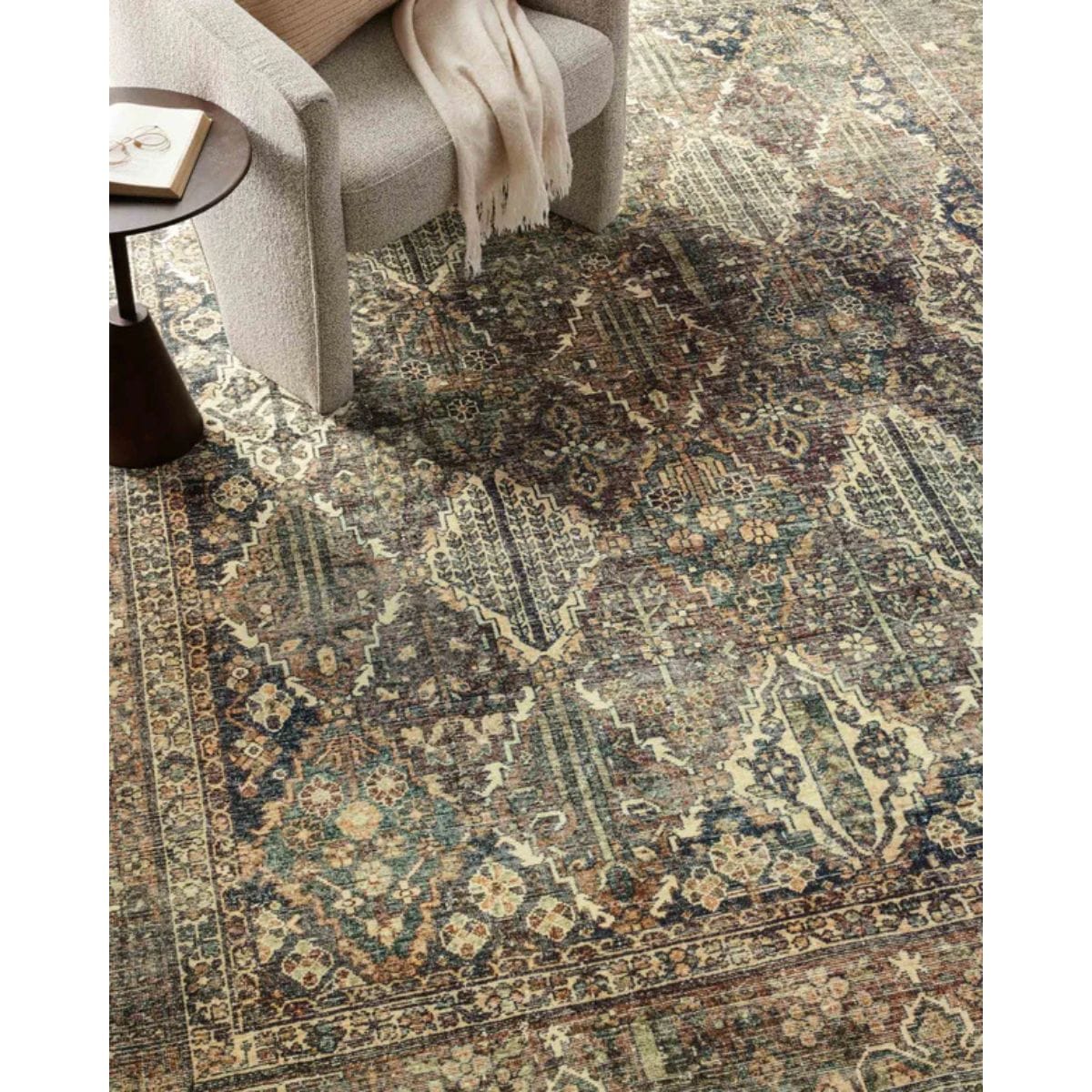 Banks MH Spice/Blue Rug Area Rugs