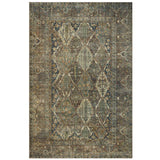 Banks MH Spice/Blue Rug Area Rugs BANKBAN-05SQBB2339 885369694011