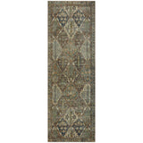 Banks MH Spice/Blue Rug Area Rugs BANKBAN-05SQBB2696 885369694042