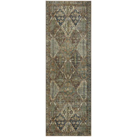 Banks MH Spice/Blue Rug Area Rugs BANKBAN-05SQBB2696 885369694042