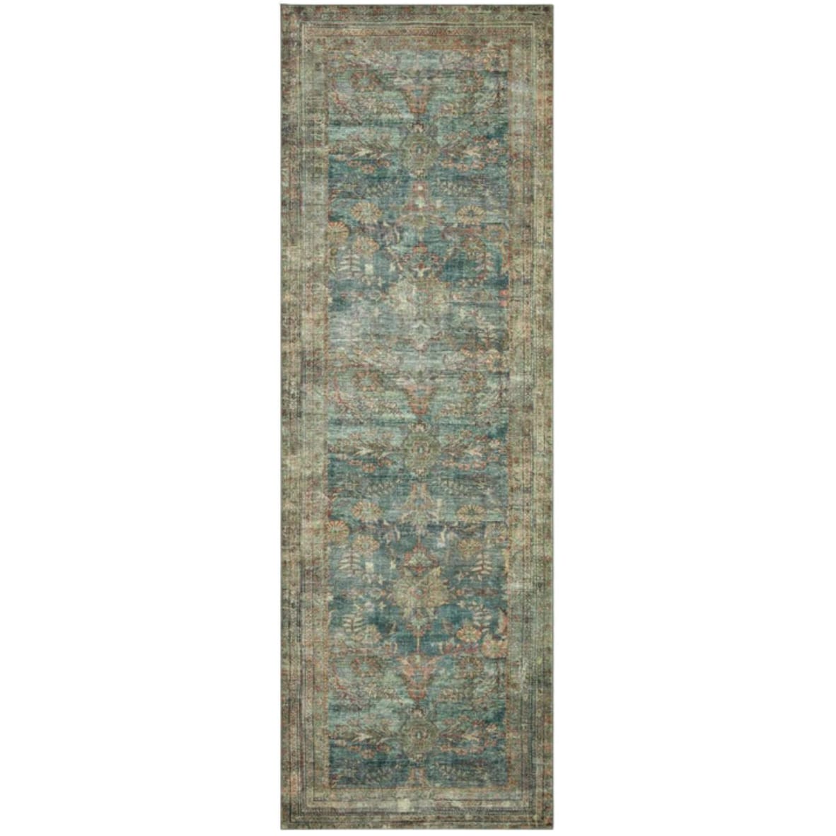 Banks Ocean/Spice Rug Area Rugs BANKBAN-01OCSQ2696 885369693656
